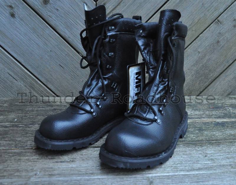 BW Kampfstiefel Modell "2000" Lederfutter Schwarz