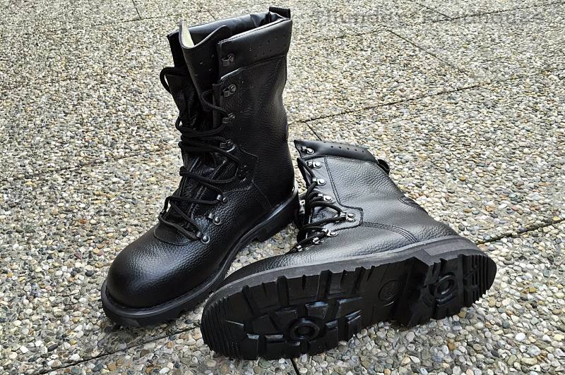 BW Kampfstiefel Modell "2000" Lederfutter Schwarz